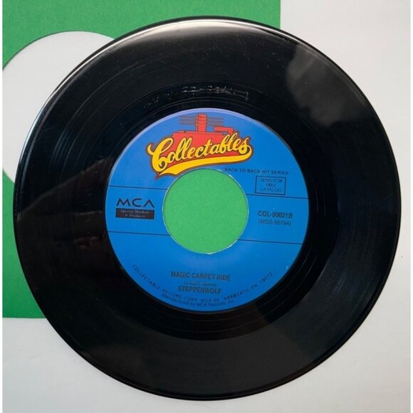 Steppenwolf Born to be Wild / Magic Carpet Ride 45 Rock MCA Collectables 90021 - Picture 6 of 6